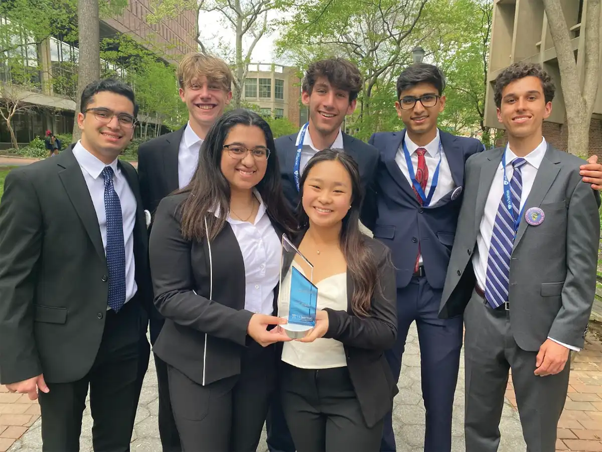 Amity Students Place 2nd in Wharton’s Global High School Investment